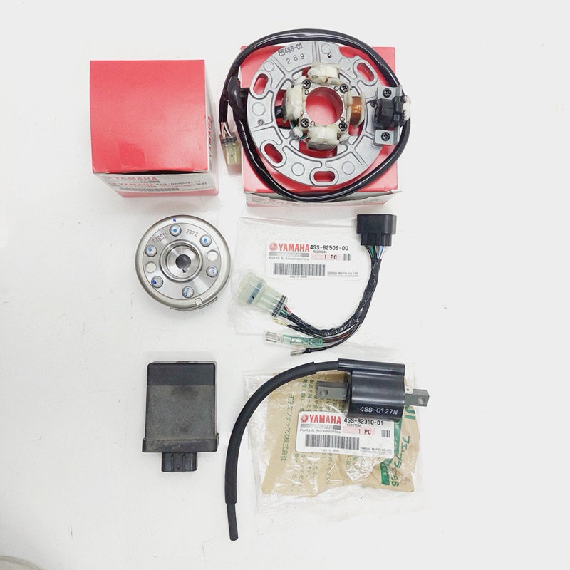 PENGAPIAN YAMAHA YZ125 PICKUP PANJANG SET BARU MORIC CDI COPOTAN