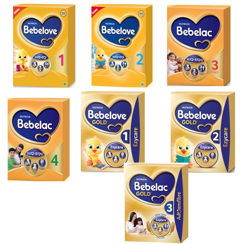 LESTARI BABY - BEBELOVE 1 (0-6) BEBELOVE 2 (6-12)/ BEBELOVE GOLD SOYA 1 (0-6BLN) 2 (6-12 BLN) / SUSU