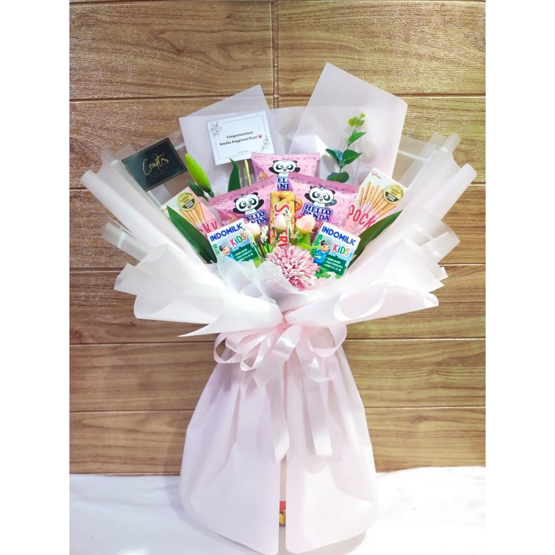 

buket snack wisuda / include snack