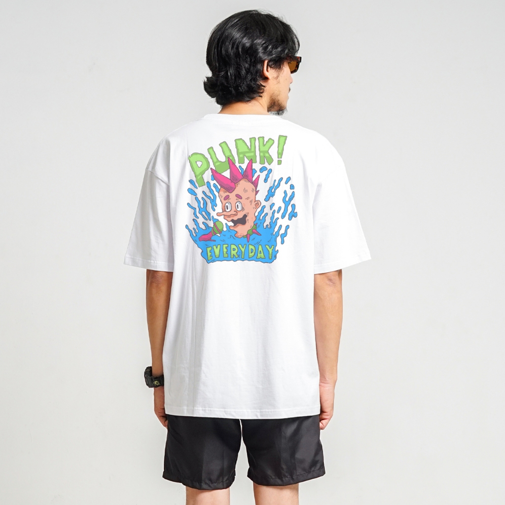 Everyday's Saturday T-shirt Kaos Oversize Punk Everyday