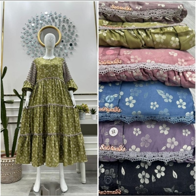 Gamis salvina.ys renda new motif