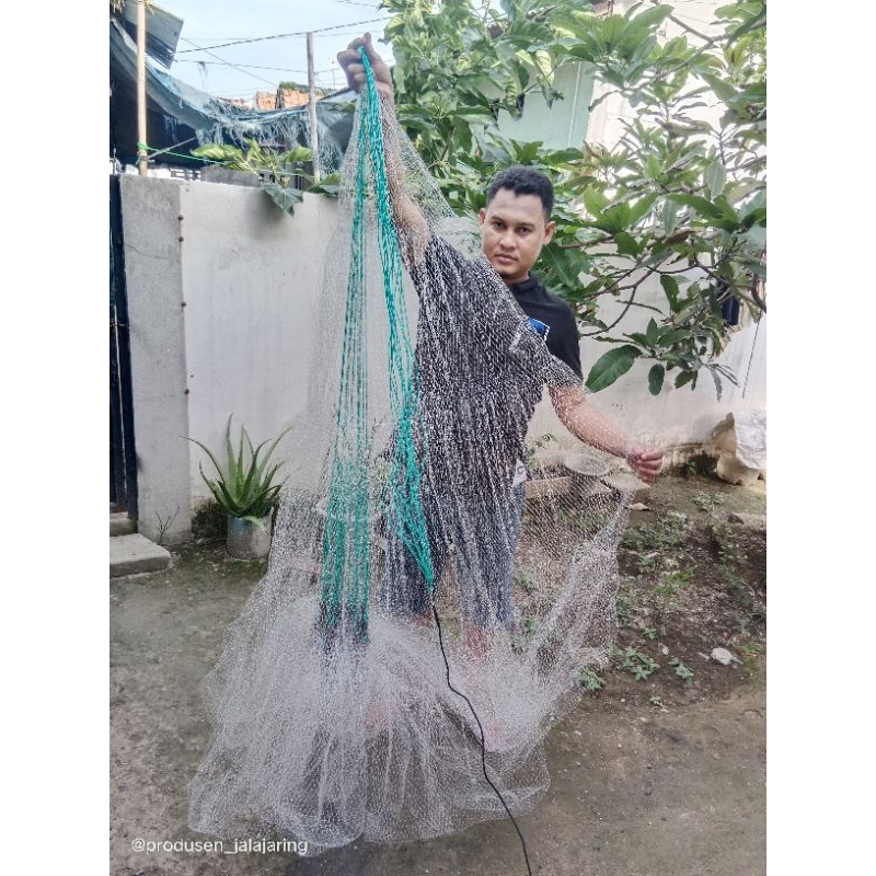 Jala sampling udang vanamei 2,1mtr Bert 3,5kg