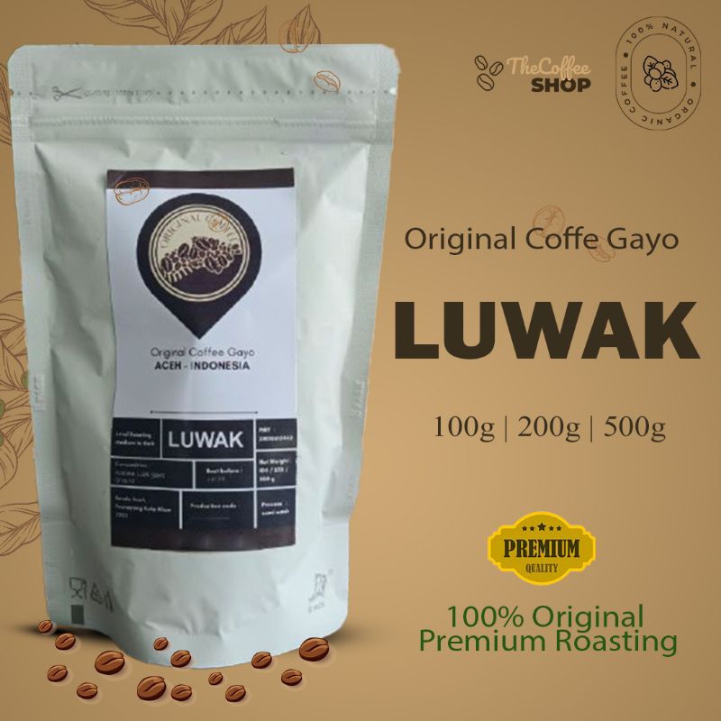 

Luwak Original Coffe Gayo