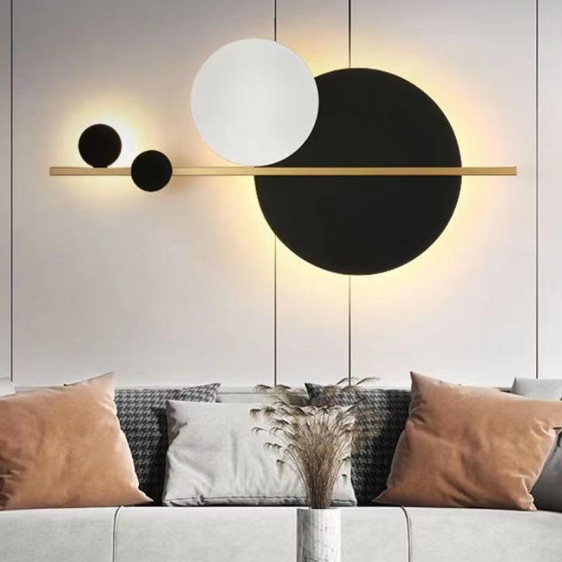 Dekorasi Dinding Dengan Lampu Seni Nordic Mewah / Lampu Belakang Sofa /Lampu Tempat Tidur LYLY OFFIC