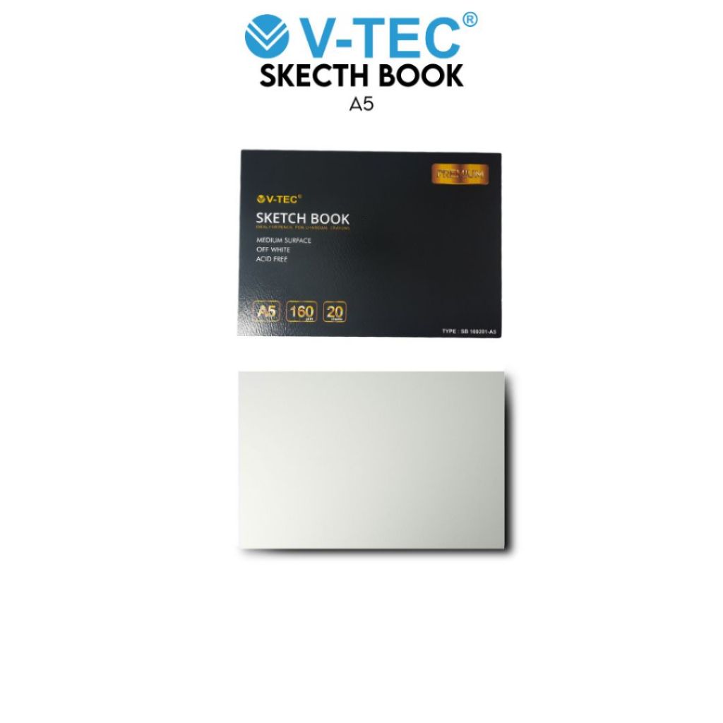 

SKETCH BOOK BUKU GAMBAR LUKIS A5 V-TEC SB160201