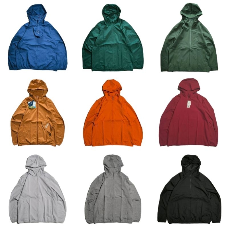 UNIQLO BOCKTECH / UNIQLO LIGHTWIGHT / UNIQLO POCKETABLE / UNIQLO AIRISM / JACKET GORPCORE / JACKET O