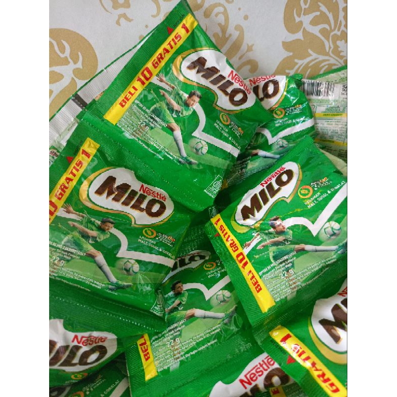 

Milo Activ-Go Susu Bubuk Sachet PROMO 10+1SHACET @22 gr /milorenceng