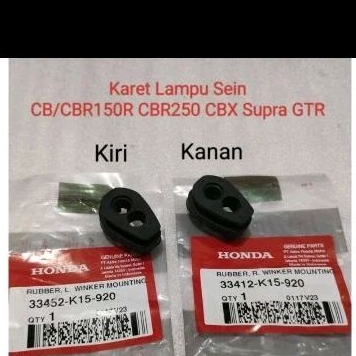 KARET SEIN HONDA CBR 150 CB 150R Supra GTR Ori SET