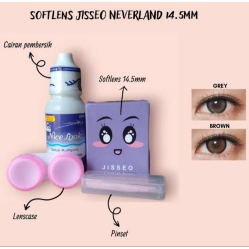 Jisseo Softlens Neverland Brown/Neverland Grey