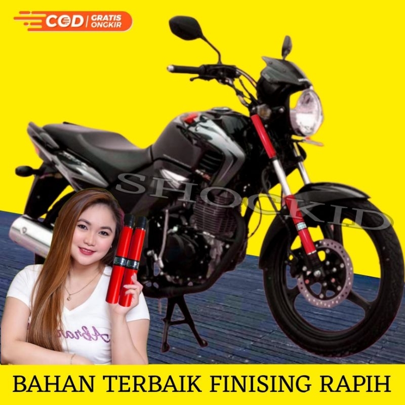 Aksesoris Motor, Tutup Shock Tiger Tutup Shock Depan Honda Tiger Atas Bawah