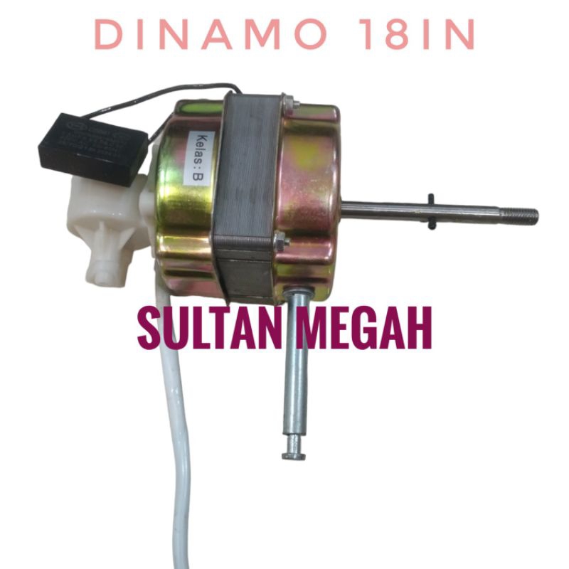 DINAMO SANEX 18IN/GULUNGAN KIPAS ANGIN 18IN SANEX GEARBOX STANDFAN BALING BESI