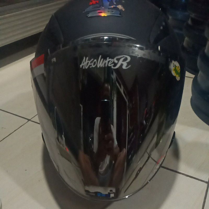 HELM KYT GALAXY FLAT R SOLID PAKET GANTENG"Second"