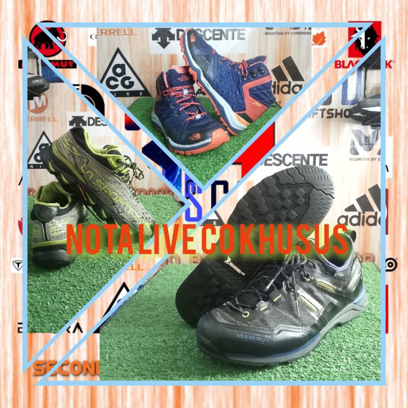Sepatu Outdoor Nota Live Khusus