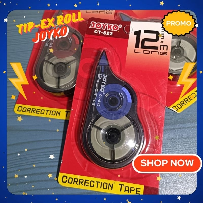 

CORRECTION TAPE PITA KOREKSI JOYKO CT-522
