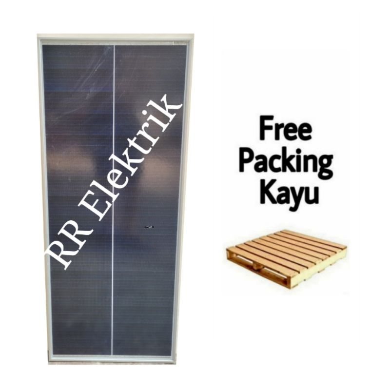 Solar Panel Solar Cell Panel Surya SUNWATT 100wp Monocrystalline Shingled
