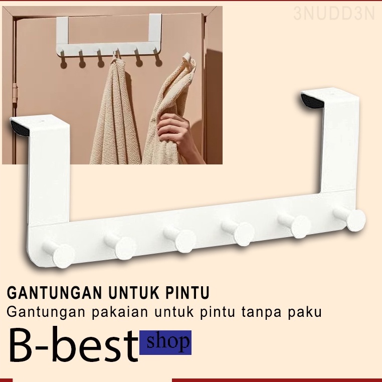 Serbuuuu Gantungan serbaguna untuk pintu  GANTUNGAN BAJU  Gantungan Pintu  Gantungan Kamar Mandi