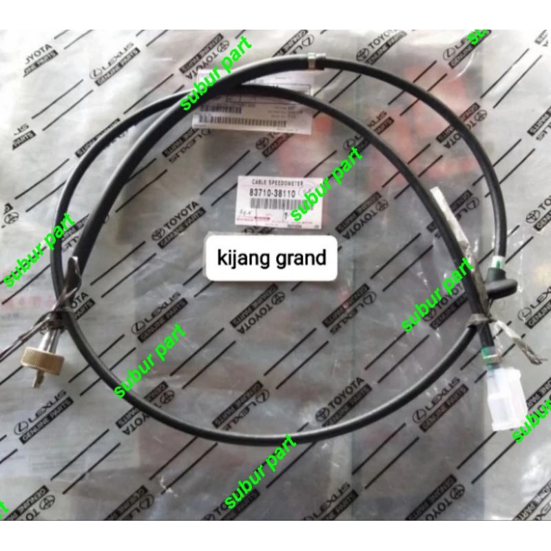 Kabel Speedometer Kilometer Kijang Grand Kf52 5k Grand 83710-38020