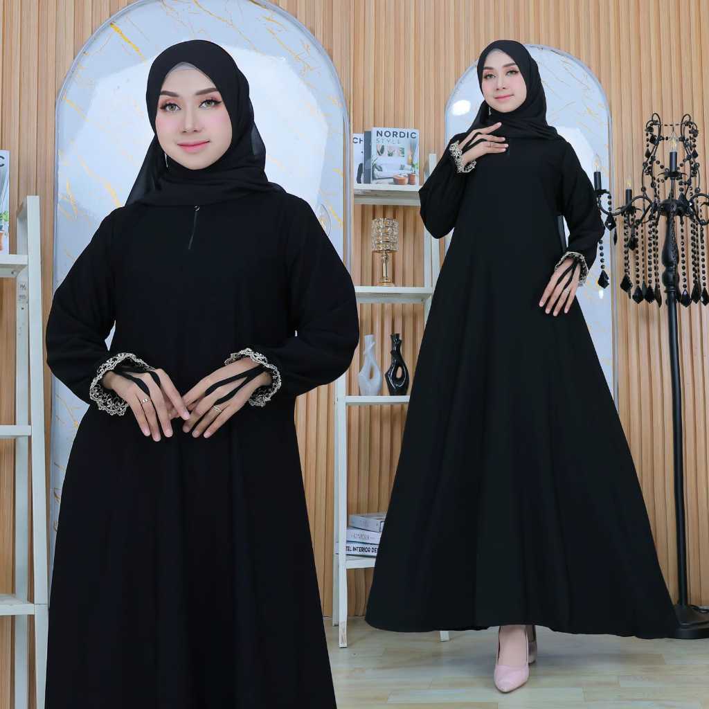 GAMIS JETBLACK | ABAYA JETBLACK