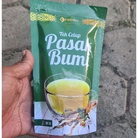 

Teh PASAK BUMI asli Kalimantan Teh Herbal celup pasak Bumi isi 15 pcs