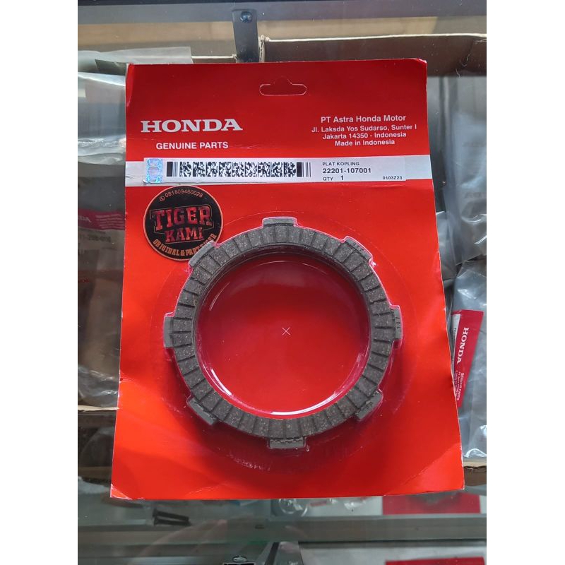 Kampas plat pelat kopling original tiger lawas lama revo gl PLAT KOPLING 22201-107001