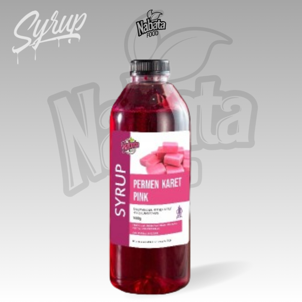 

Sirup Permen Karet Pink Nabata Drink 1 liter Bubblegum - Syrup Bubblegum Pink Nabata 1000ml