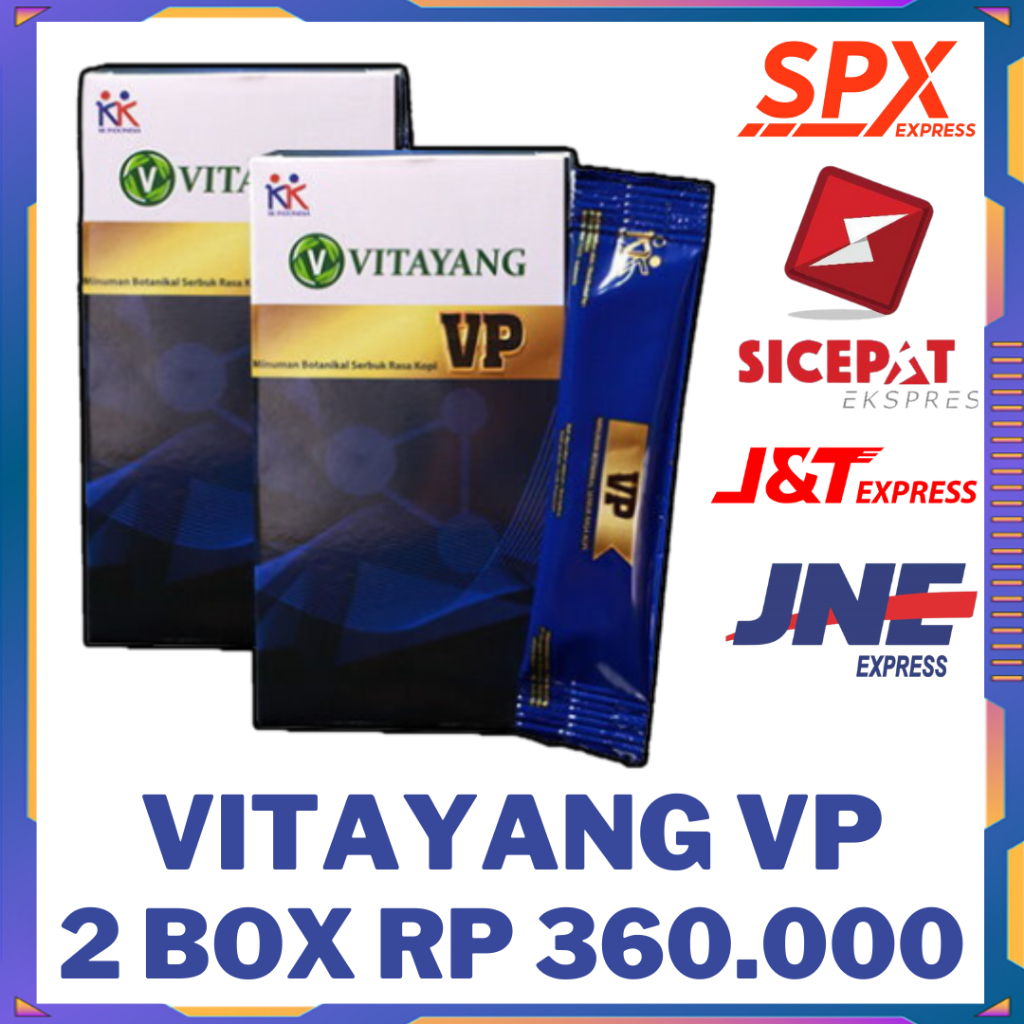 PROMO HEMAT VITAYANG VP KESUBURAN VITALITAS PRIA BONTANIKAL SERBUK RASA KOPI KK INDONESIA