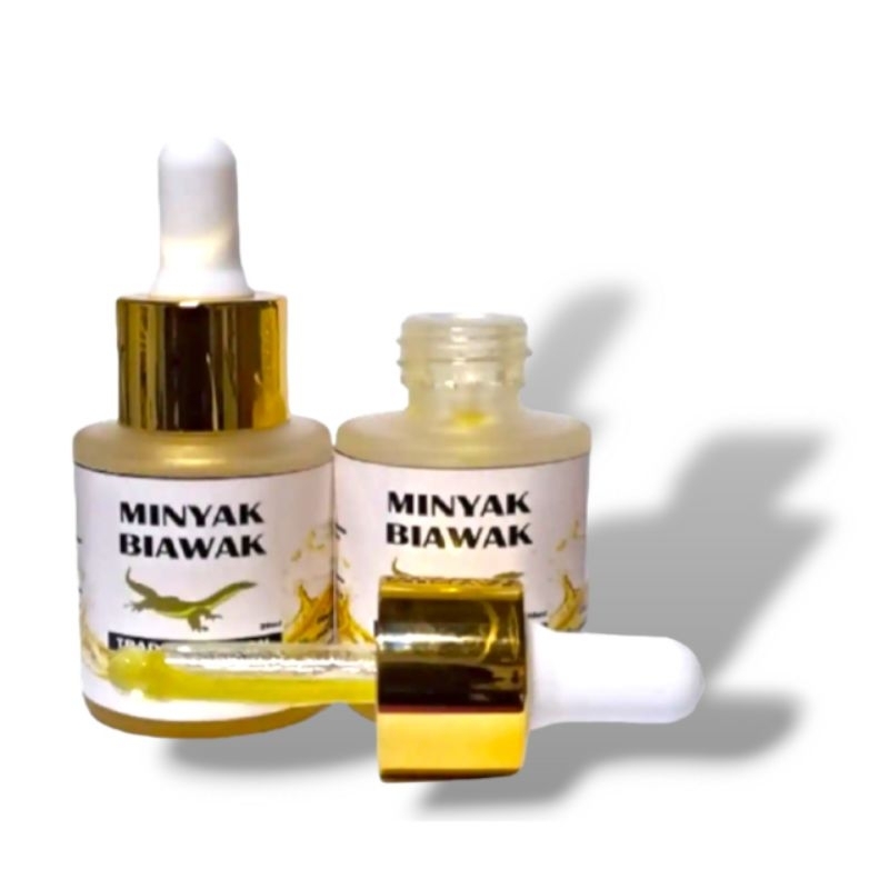 MINYAK BIAWAK Obat Koreng Menyembuhkan Kurap Kudis Cacar Herpes Eksim Kutu Air Alergi Luka Bakar Gor