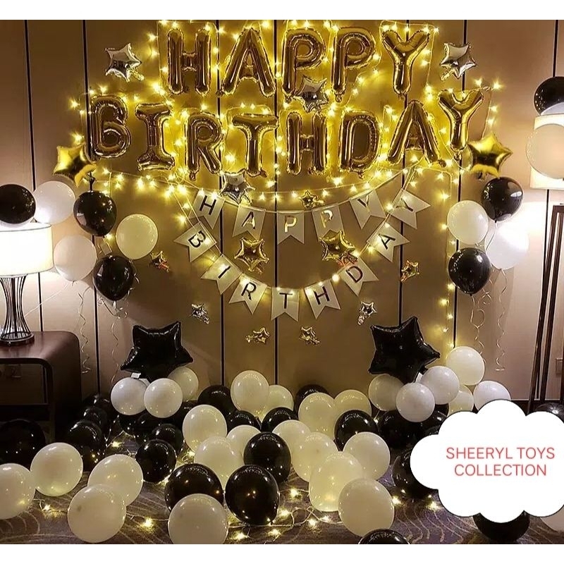 Paket dekorasi ulang tahun anak set dekor ultah kamar ruangan