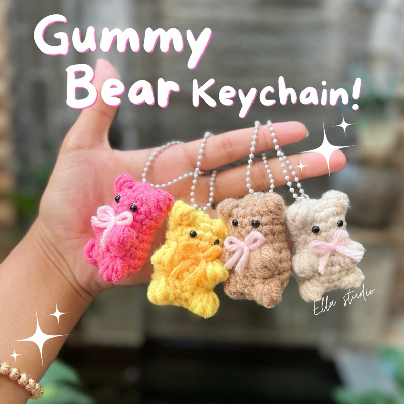 Gummy Bear Gantungan | Gummy Bear Amigurumi