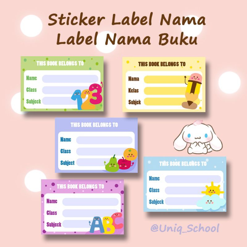 

Label Nama Stiker Nama Estetik Lucu
