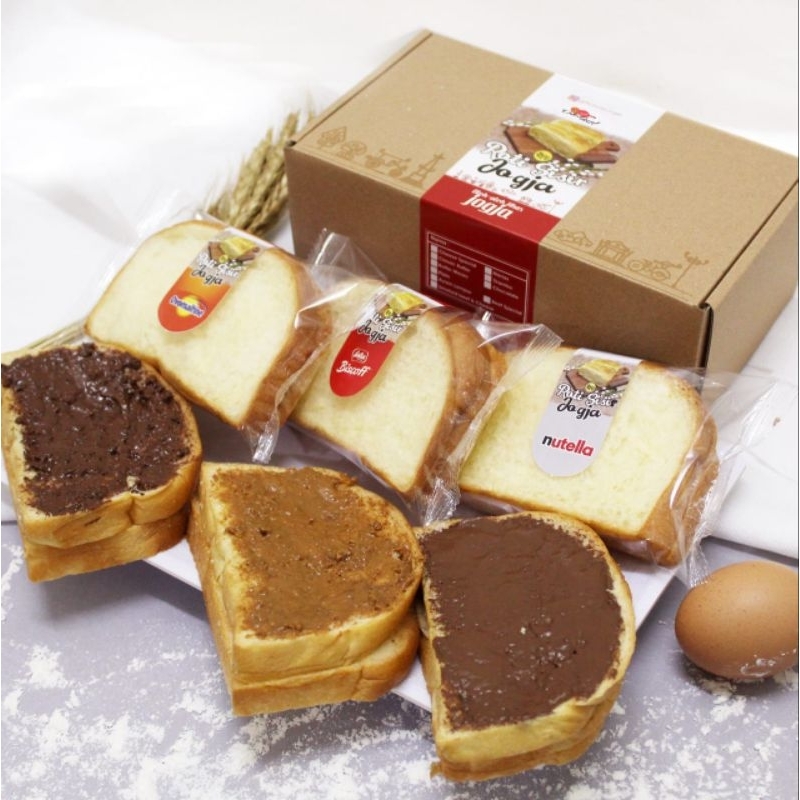 ROTI SISIR VARIAN SPESIAL (Nutella, Ovomaltine, Lotus Biscoff)