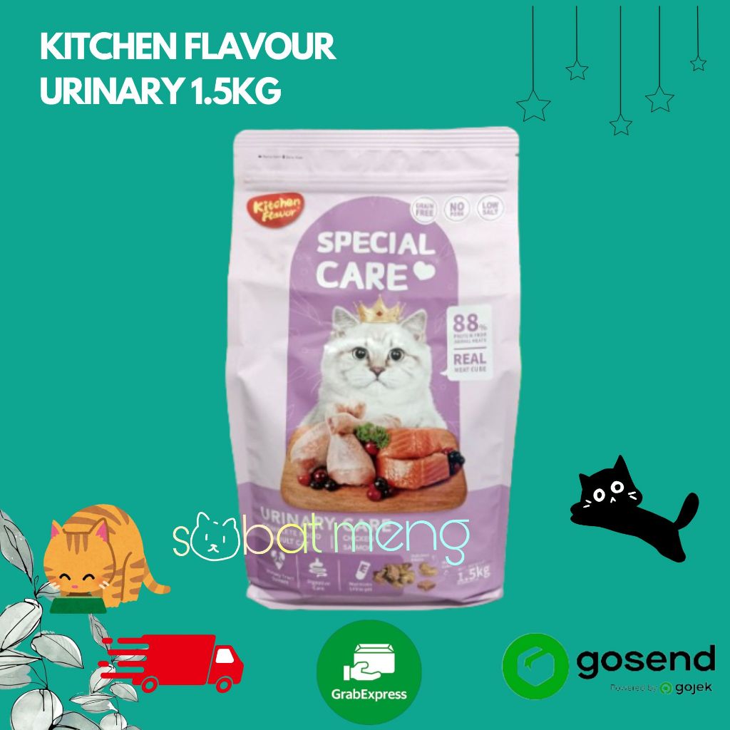 KITCHEN FLAVOUR URINARY 1.5KG | KITCHEN FLAVOUR 1.5 KG | KITCHEN FLAVOUR DRY FOOD