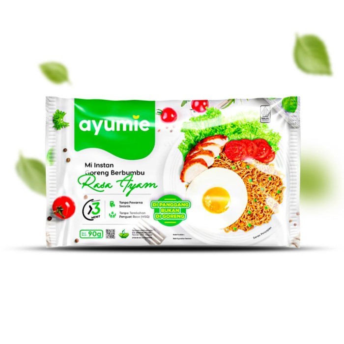 

AYUMIE MIE SEHAT INSTAN PANGGANG (PER 5 PCS) RASA AYAM/ PEDAS ALA KOREA