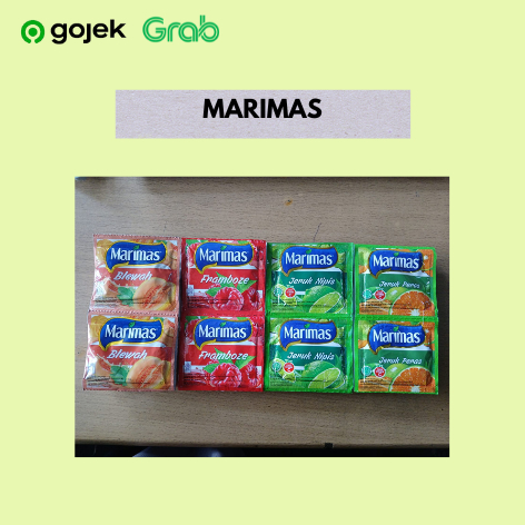 

Minuman Serbuk Marimas Aneka Rasa (1 Renceng)