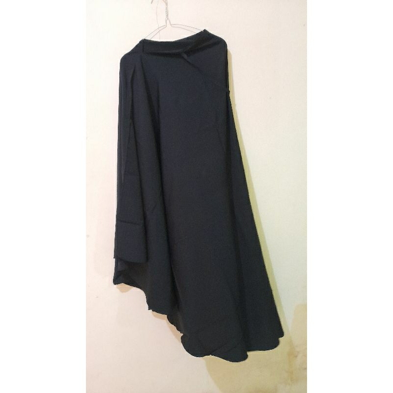 Jilbab Khimar Jumbo Hitam Second
