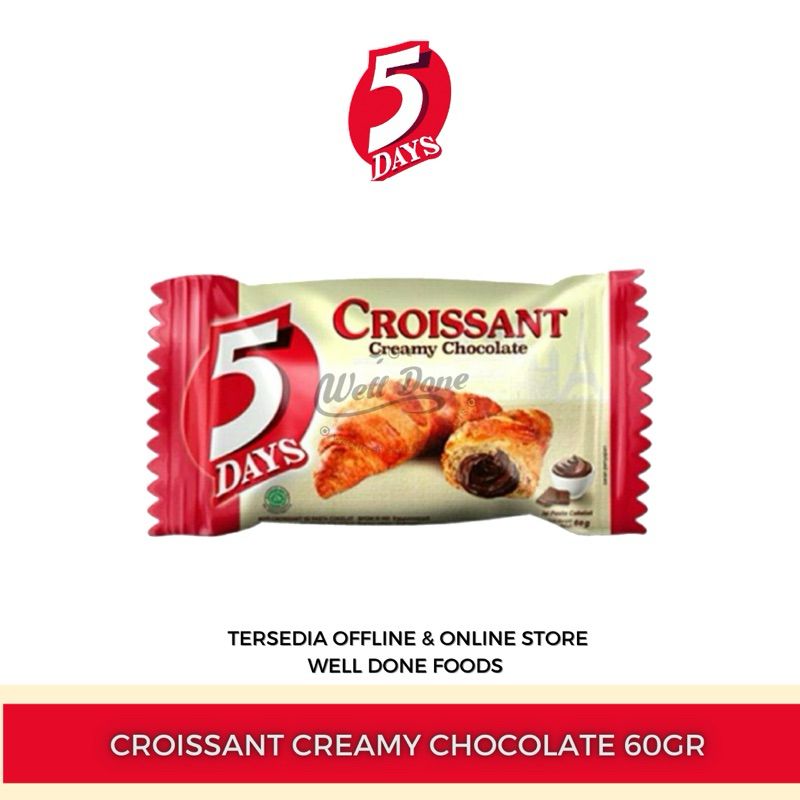 

Croissant Creamy Chocolate 60gr