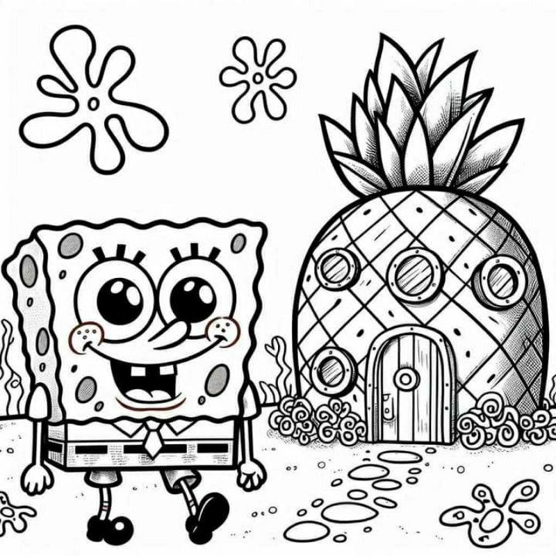 

Kertas gambar spongebob ukuran A4