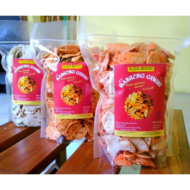

Basreng Gurih Alida 250Gr