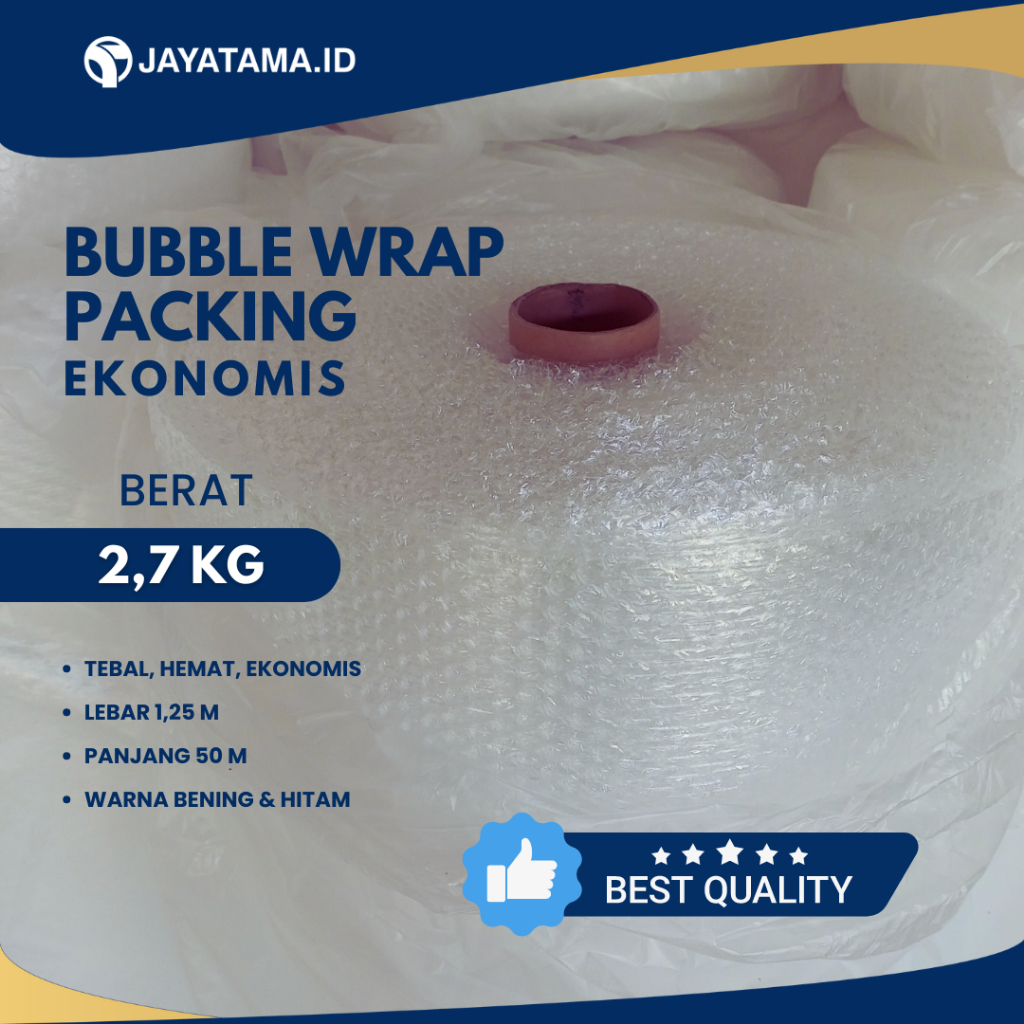 

Bubble Wrap Roll Putih | Hitam Tebal Harga Ekonomis