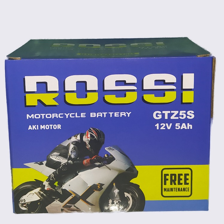 Aki Rossi GTZ5S 12V 5 Ah Original