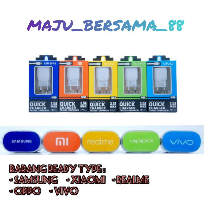 CHARGER HP /  TC  BRANDED QUICK 3.5A + KABEL DATA MICRO