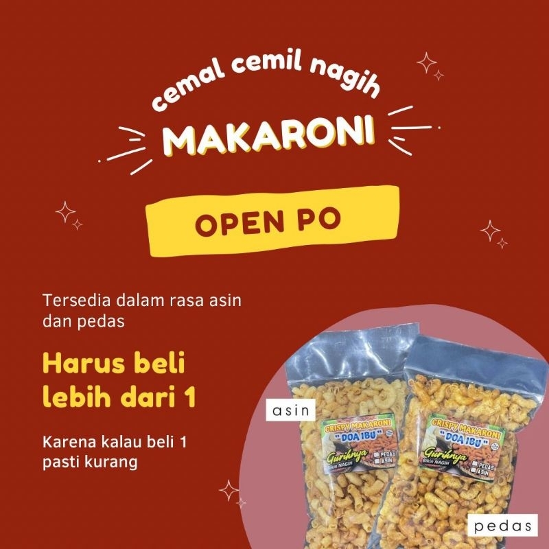 

MAKARONI KRIUK NAGIH