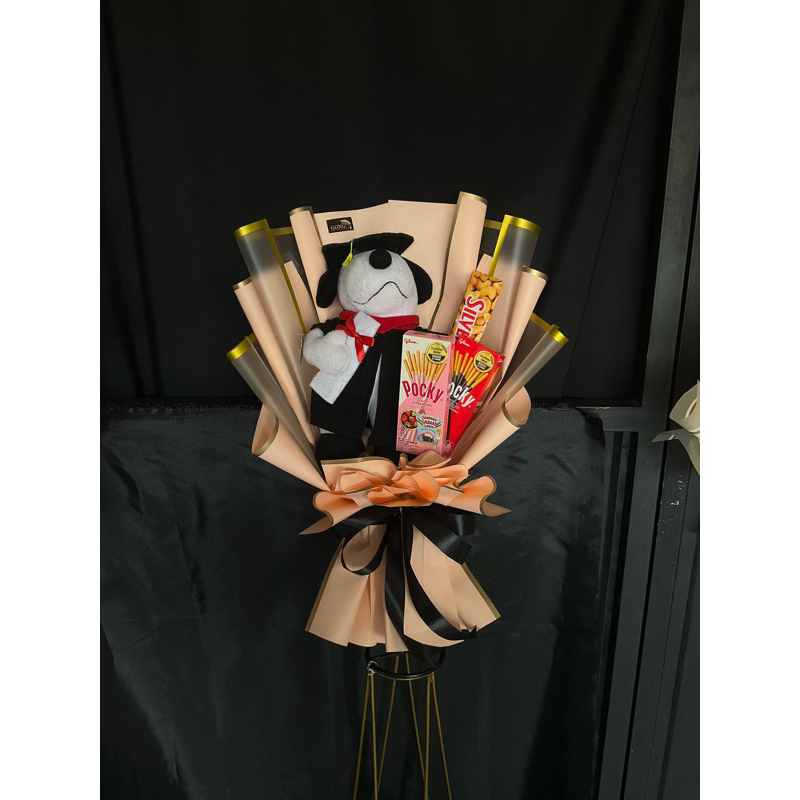 

Buket Boneka Mix Snack Premium