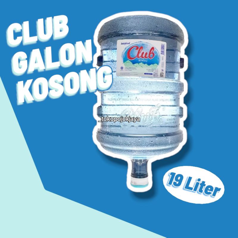 

CLUB GALON KOSONG | Galon kosong tanpa air/isi | Galon untuk refill/isi ulang