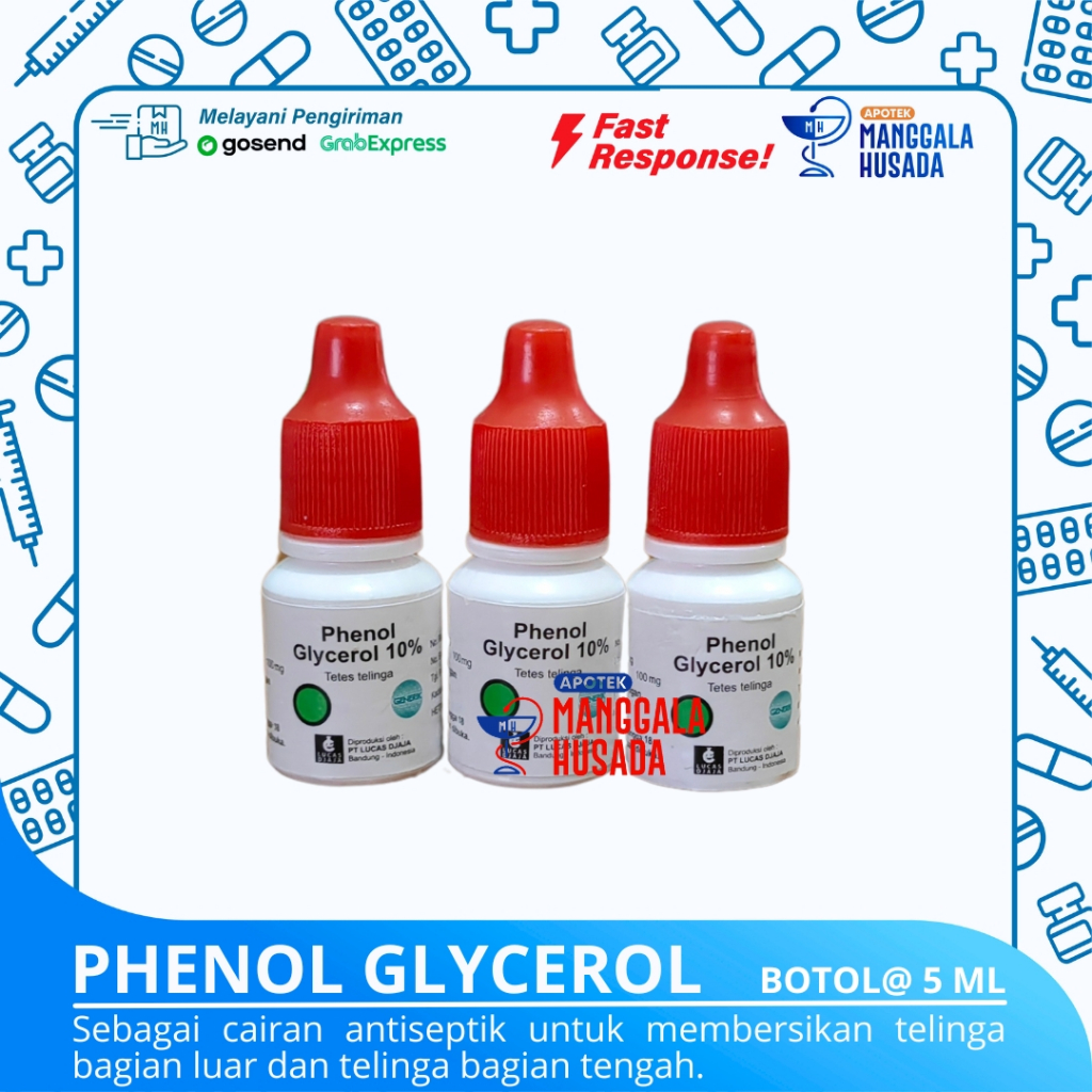 PHENOL GLYCEROL TETES TELINGA @ 5 ML