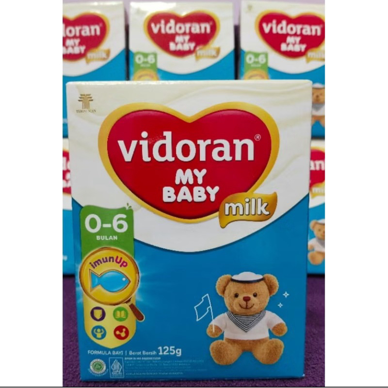 Susu Vidoran 0-6 bulan 125gr (1Karton)