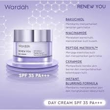 KEMASAN BARU Wardah Renew You Day Cream 30gr BESAR | Pelembab/Cream Pagi/Pelembap Pagi/