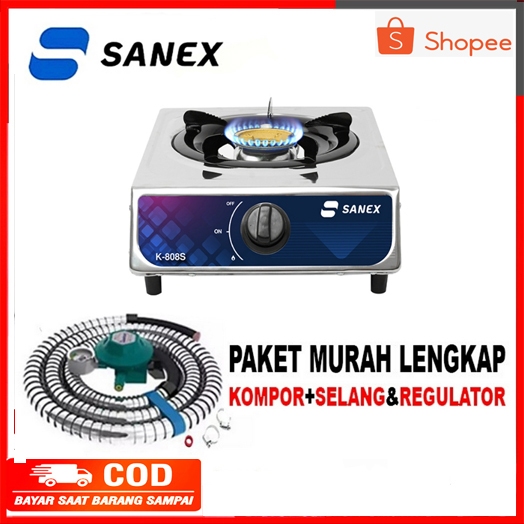 KOMPOR GAS 1 TUNGKU MURAH STAINLESS / KOMPOR 1 TUNGKU / KOMPOR SATU TUNGKU / KOMPOR MURAH PROMO