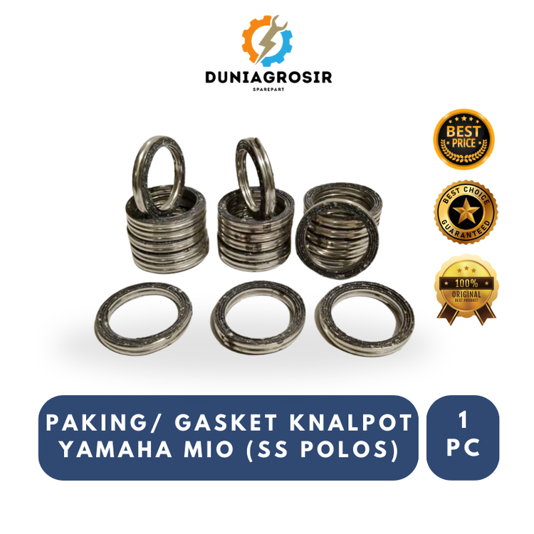 PAKING/ GASKET KNALPOT YAMAHA MIO (SOUL,GT,J,SPORTY,SMILE)