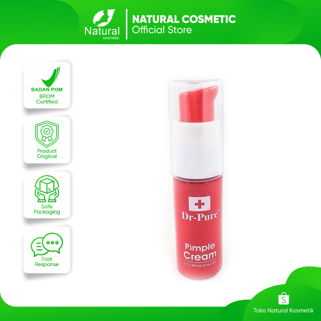 Dr Pure Serum Pimple Cream Acne Care 20 gr